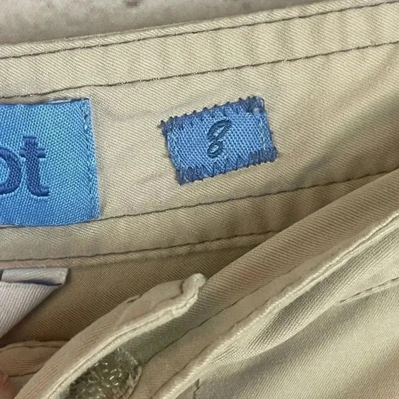 Marmot Beth Rodden Women's Sz 8 Capri Pants Hiking Khaki Polyester Nylon Outdoor - Picture 3 of 8